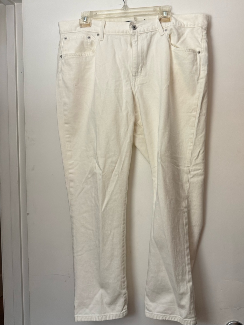 Ralph Lauren White Denim Pants